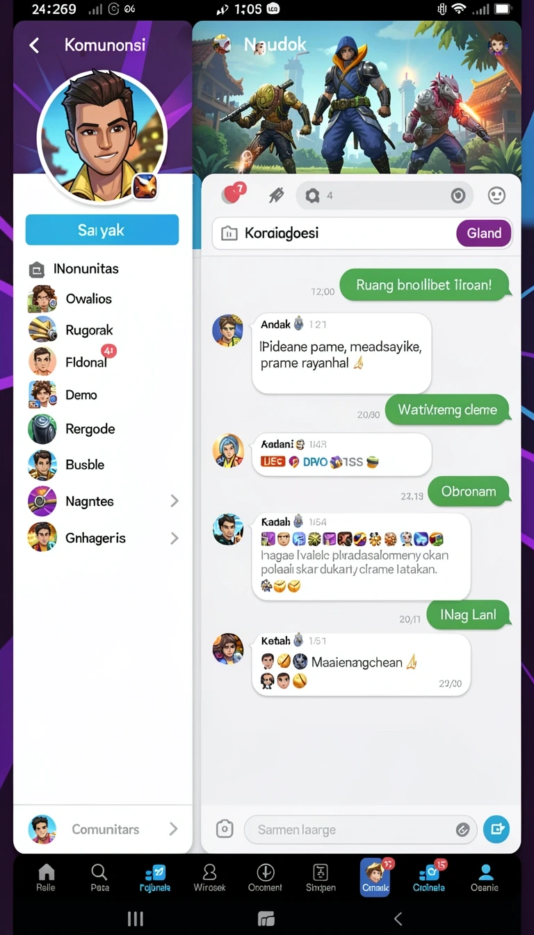 Navigasi yang intuitif untuk kemudahan pencarian aplikasi.